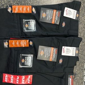 Dickies active waist regular fit pants with cell phone pocket